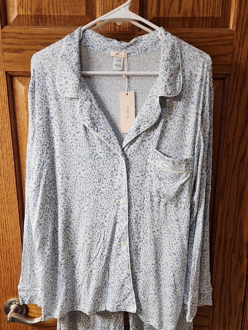 Eberjey Fleur de Vie Long-Sleeve Pajama Set